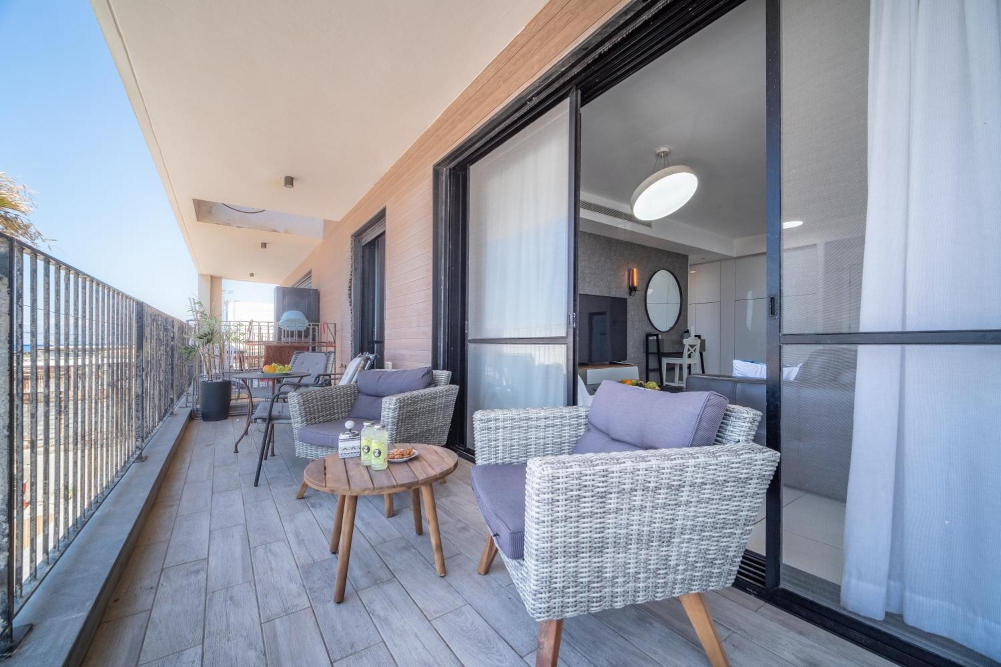 Bat Galim Full Sea View Balcony By Sea N' Rent Apartment Haifa Exterior photo