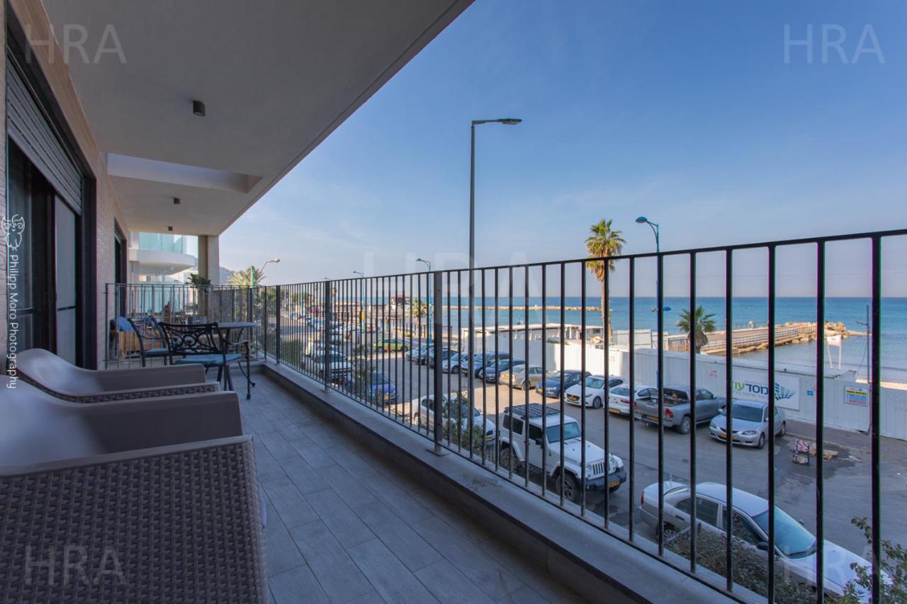 Bat Galim Luxury Balcony Sea View Nearby The Beach For Doctor'S Apartment Haifa Exterior photo